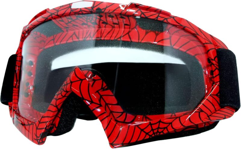 Dirt Bike Goggles Motorcycle Goggles ATV Motocross Riding Offroad Goggles Goggles for Adults Men Women Youth Kids