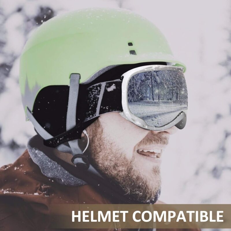 Ski Goggles Men Snow Goggles Women Snowboard Goggles OTG Snow Sport Goggles Snowbile goggles for Youth Aduls