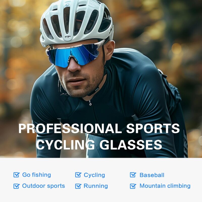Sports Polarized Sunglasses for Men – Baseball Sun Glasses for Youth Womens Cycling, Running Bike UV Protection